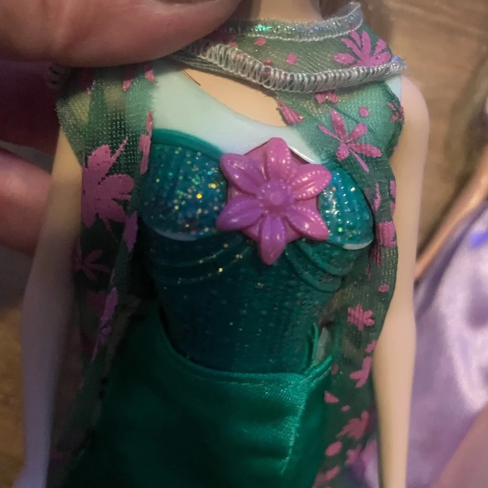 Disney Barbie dolls Rapunzel & Elsa 10-12 inch